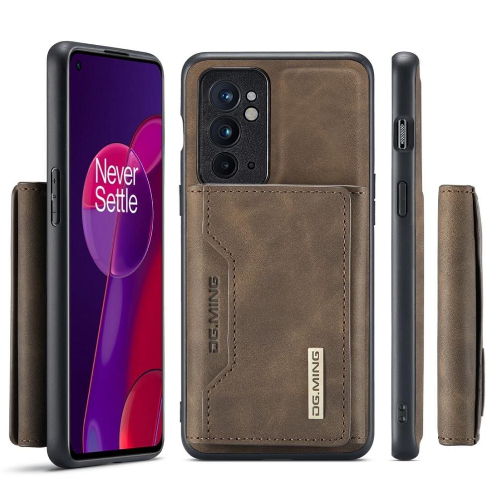DG.MING 2 i 1 Vikbar plånbok & magnetiskt skal för OnePlus 9RT 5G