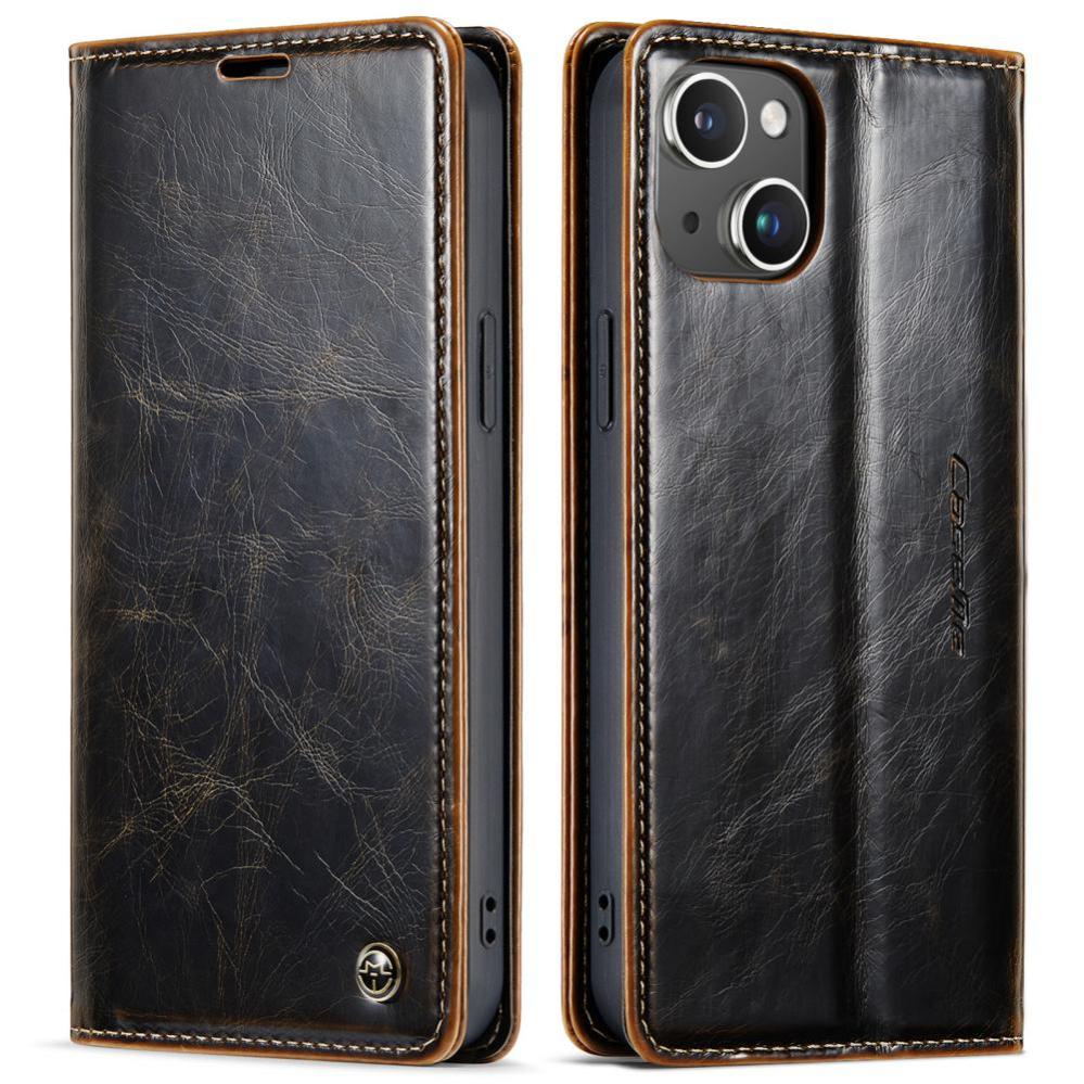 CaseMe Plånboksfodral med kortplats för iPhone 15 Plus