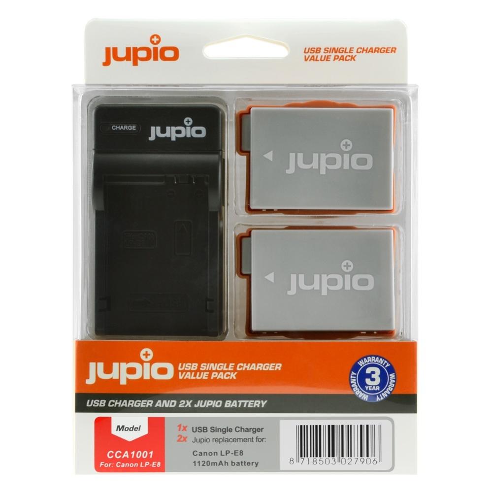 Jupio Batteripaket ersätter Canon LP-E8