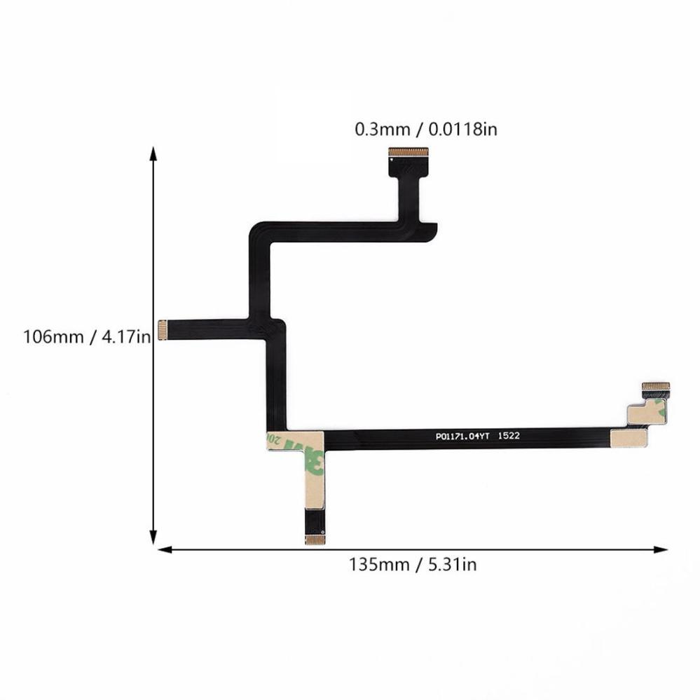 Ersättningskabel Flatkabel & Roll Arm Kit för DJI Phantom 3 Standard