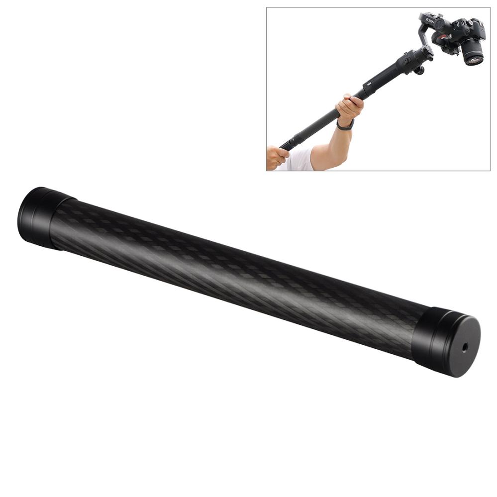 Puluz Stativförlängare 35cm av kolfiber/alu för Gimbal och stativ