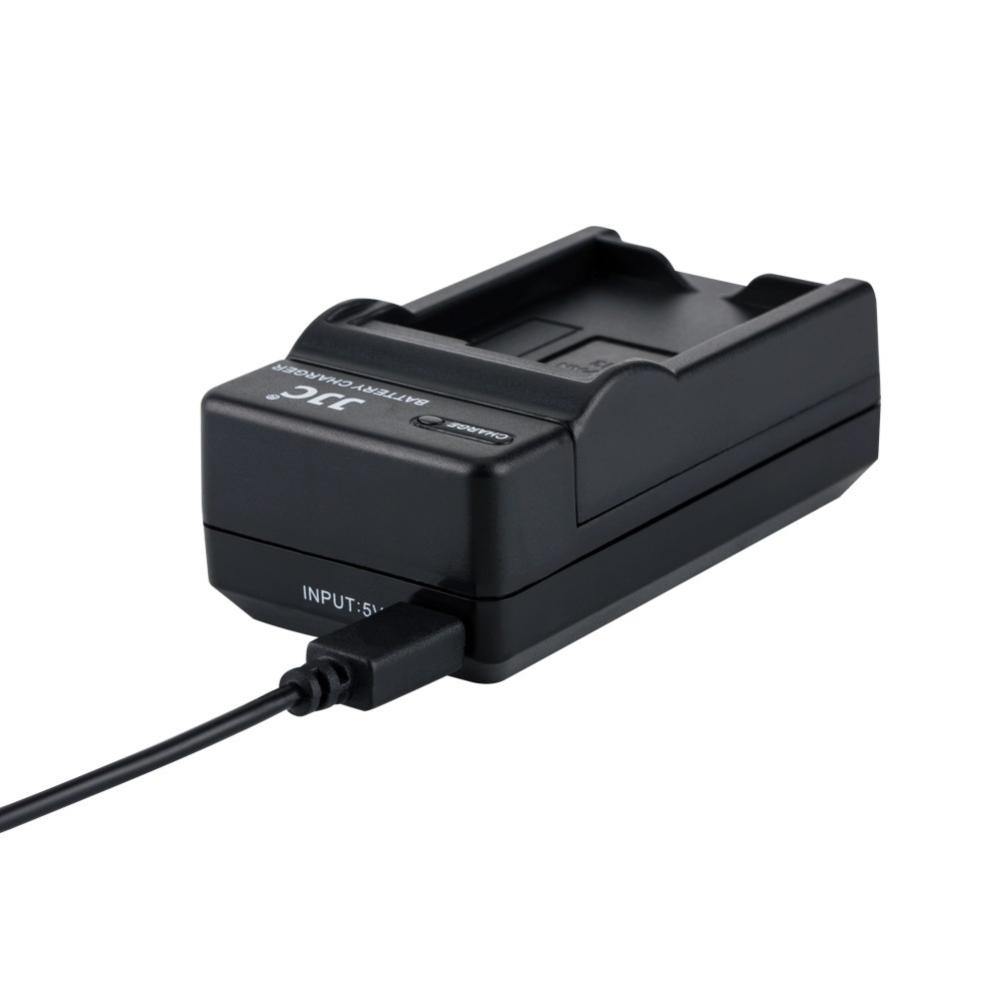  JJC USB-batteriladdare passar Panasonic DMW-BLC12/ Leica BP-DC12/ Sigma BP-51