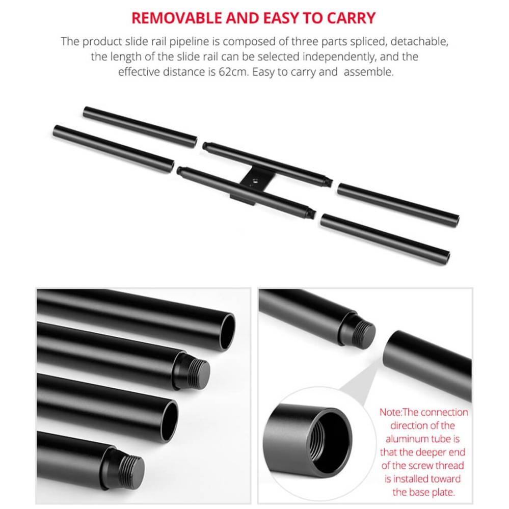 Yelangu YLG0119A 60cm Slider aluminium