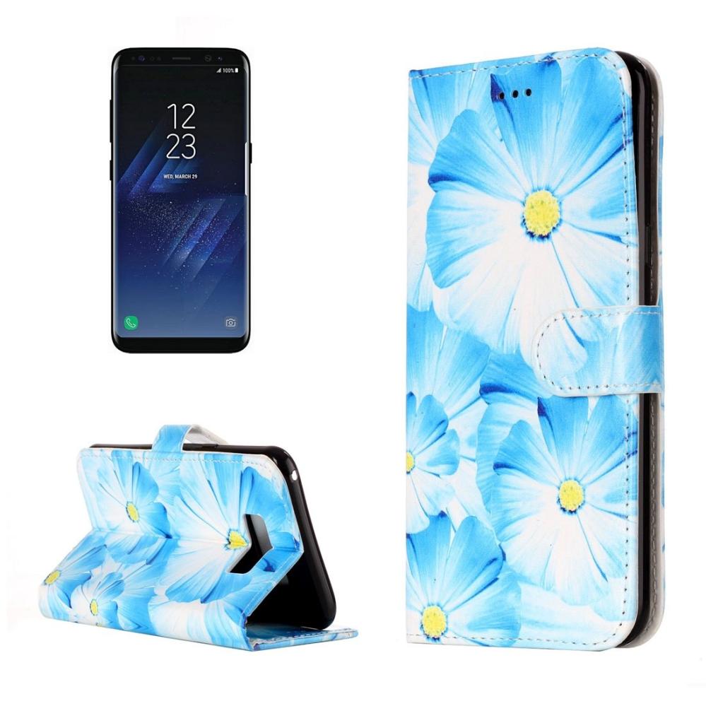 Plånboksfodral för Galaxy S8 - Orkide