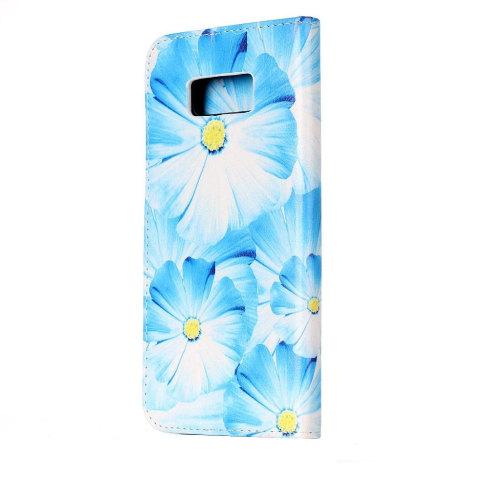 Plånboksfodral för Galaxy S8 - Orkide