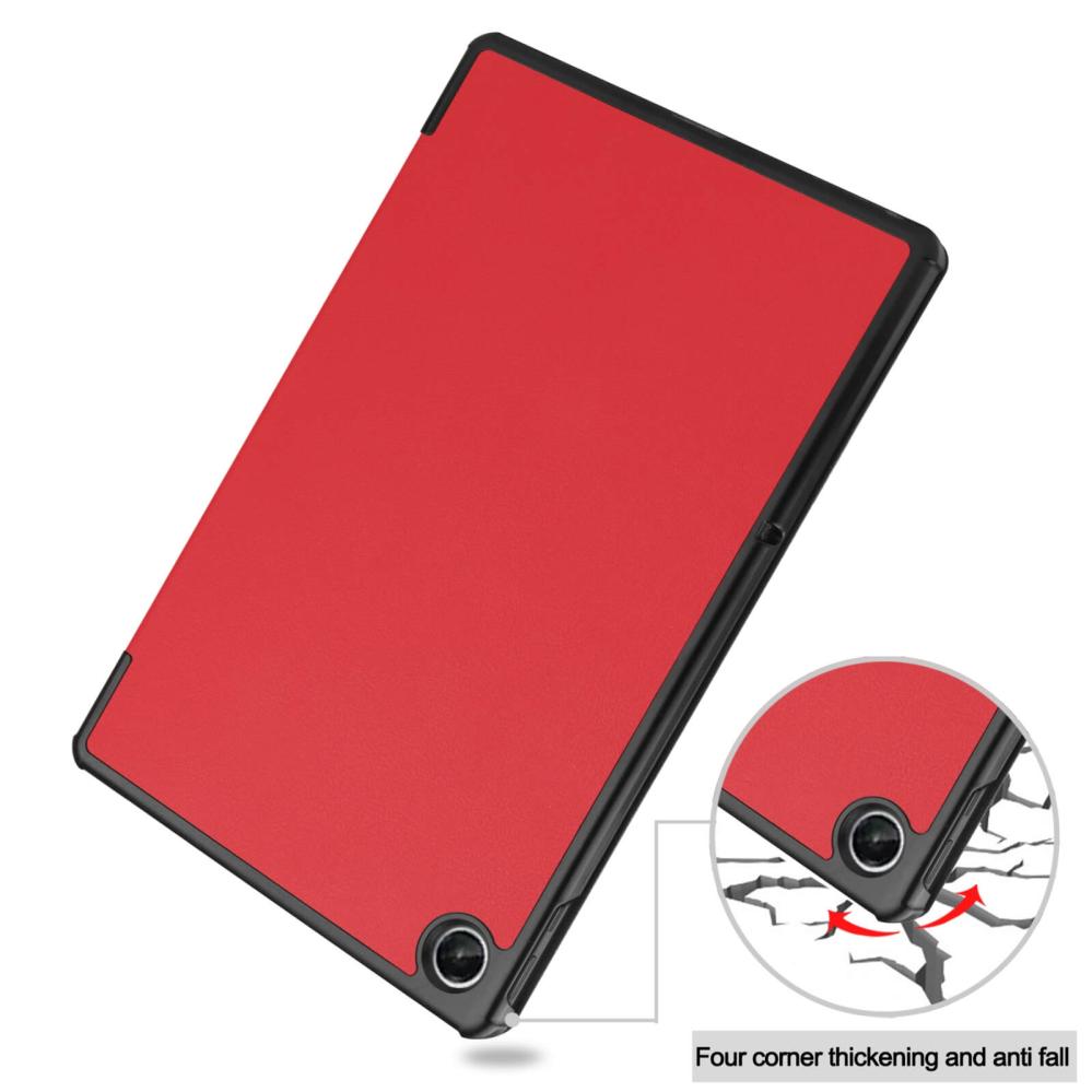 Fodral Röd för Lenovo Tab M10 Plus 3 Gen