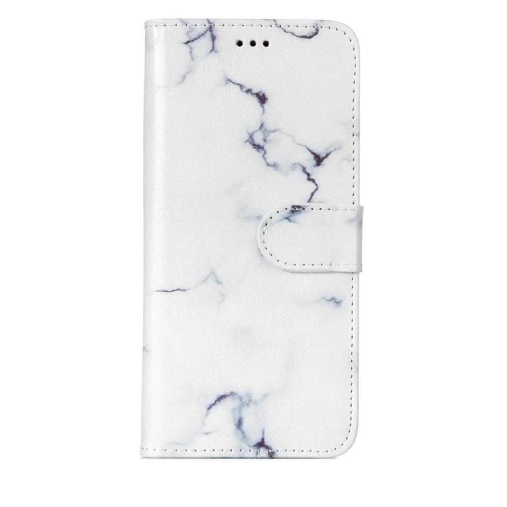Plånboksfodral för Galaxy S9 - Vit marmor