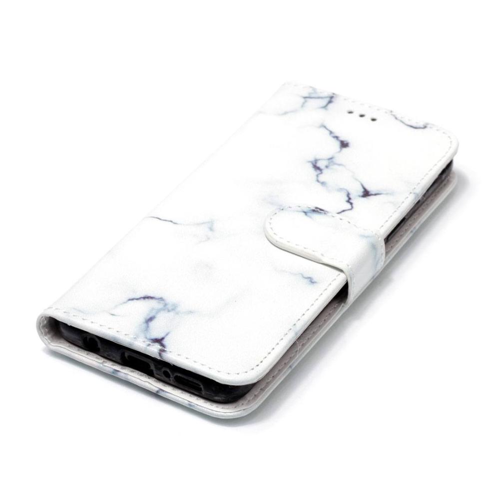 Plånboksfodral för Galaxy S9 - Vit marmor