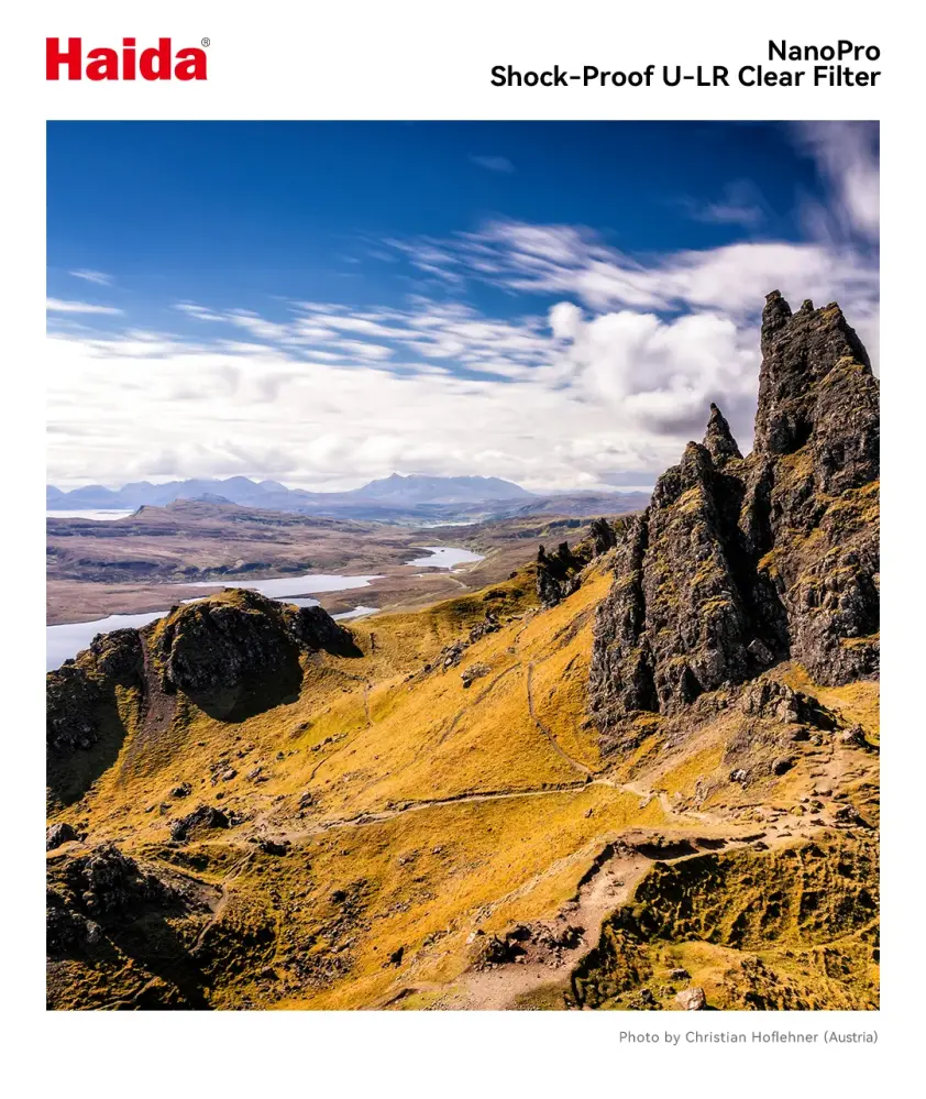  Haida NanoPro Shock-Proof U-LR Clear Filter från Kamda – snabb leverans och trygg e-handel