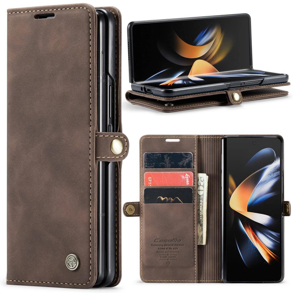 CaseMe Plånboksfodral med kortplats för Samsung Galaxy Z FOLD 4
