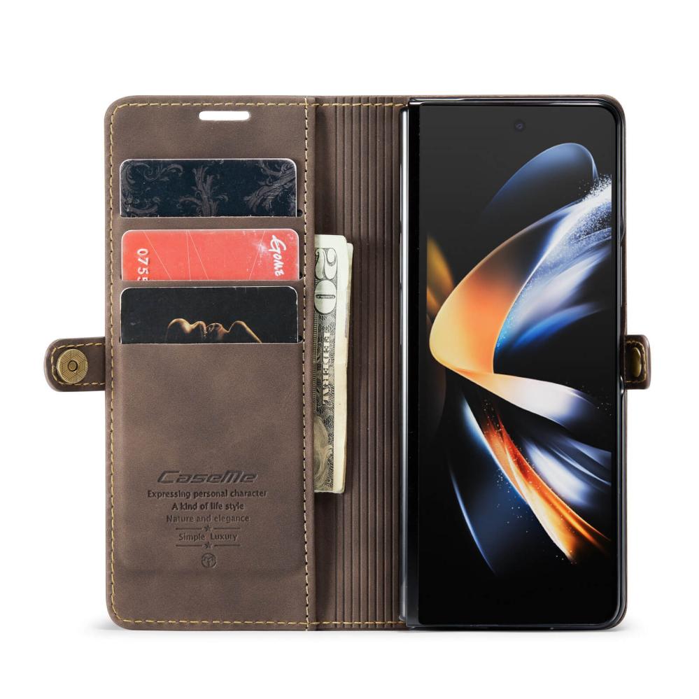CaseMe Plånboksfodral med kortplats för Samsung Galaxy Z FOLD 4