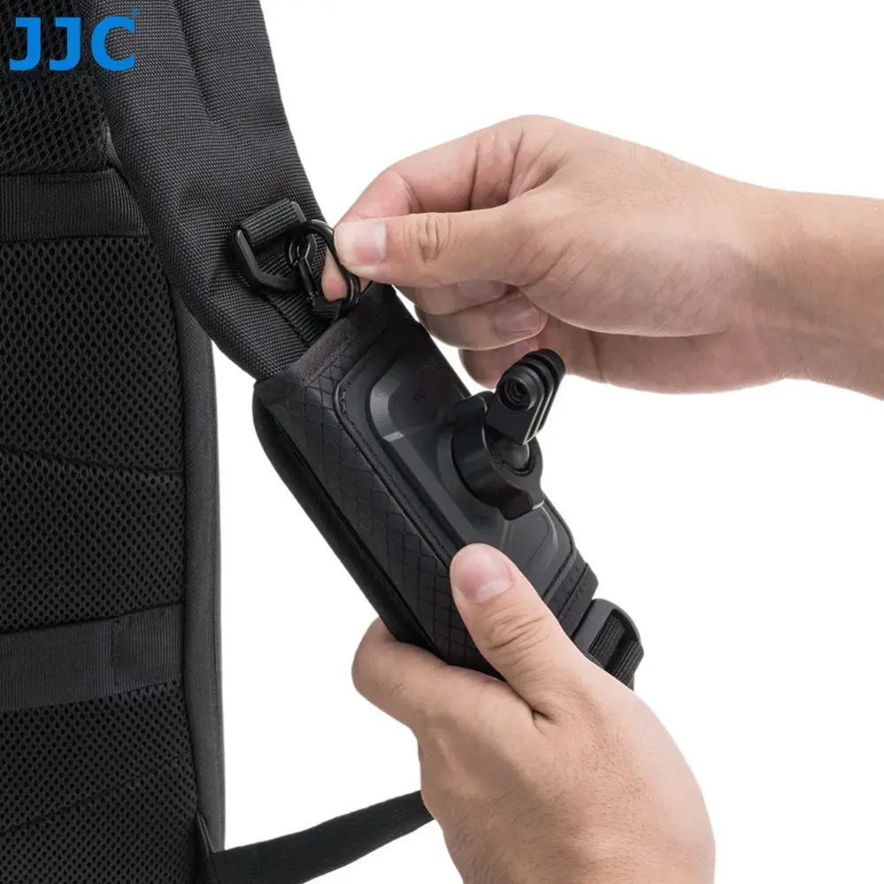  JJC SSCH-UN1 Ryggsäcksfäste för actionkamera med kulled från Kamda – snabb leverans och trygg e-handel