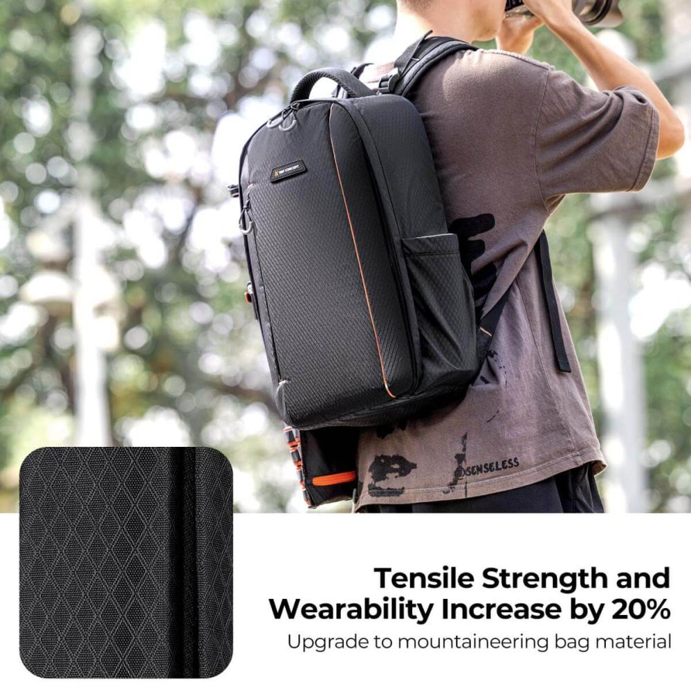  K&F Concept Beta 18L kameraryggsäck med ett stort förvaringsfack för kamera från Kamda – snabb leverans och trygg e-handel