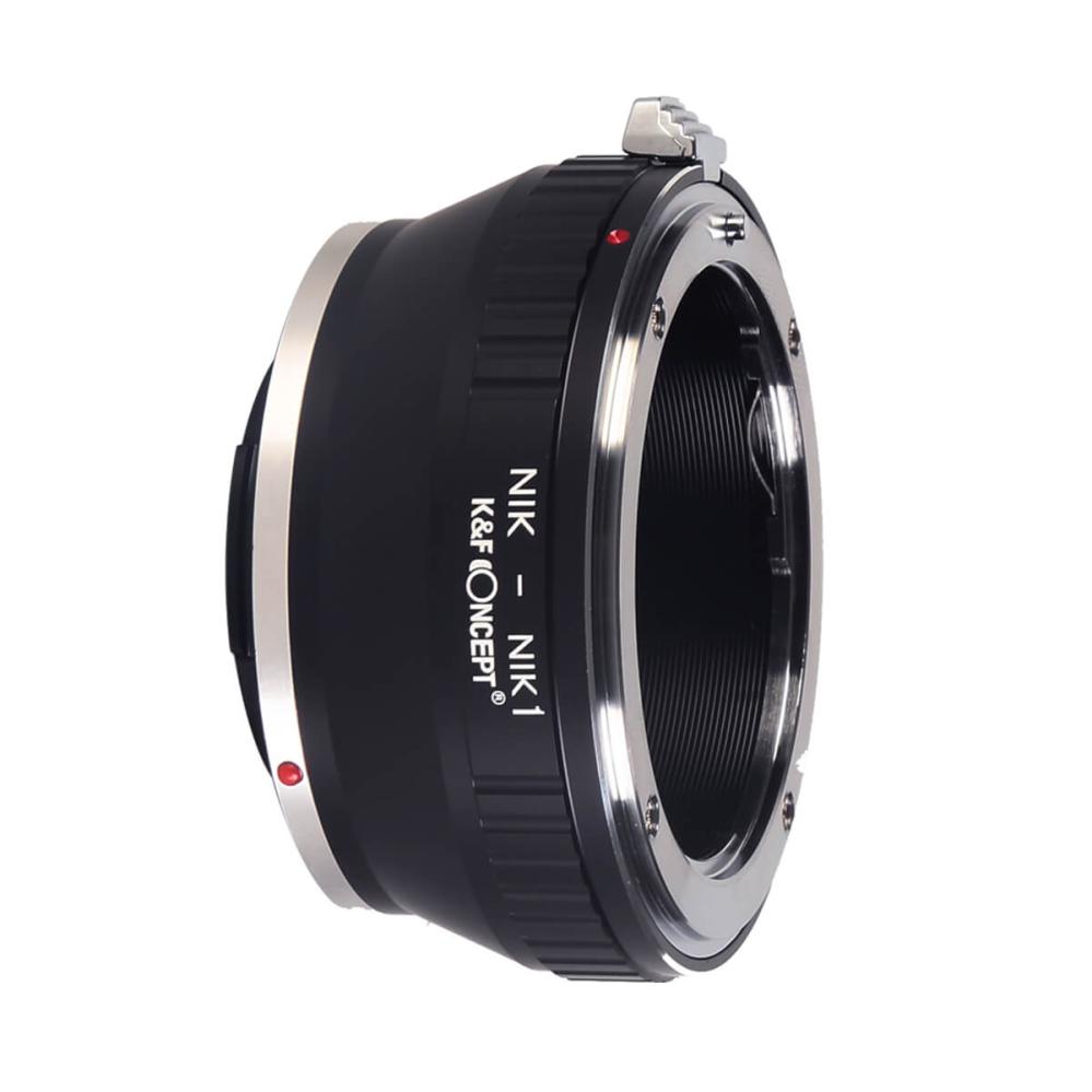 K&F Concept Objektivadapter till Nikon F objektiv för Nikon 1 kamerahus