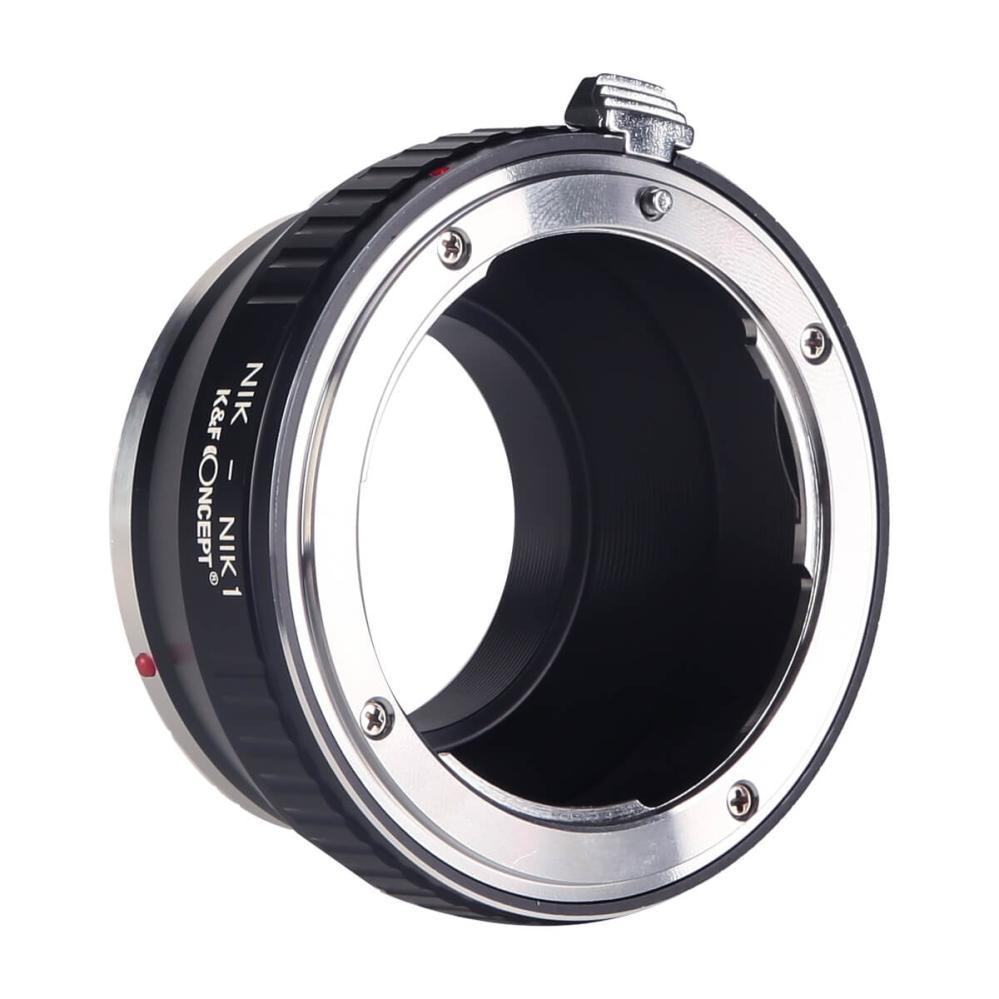 K&F Concept Objektivadapter till Nikon F objektiv för Nikon 1 kamerahus