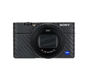  Kiwifotos Skin för Sony RX100 VI - Svart kolfiberfilm