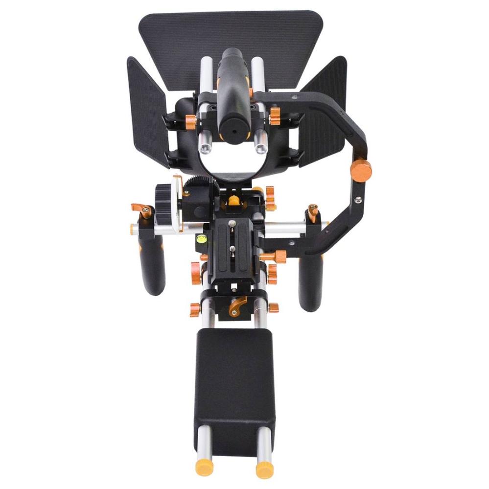 YELANGU D230 C-formad axelrigg med Matte Box & Follow Focus