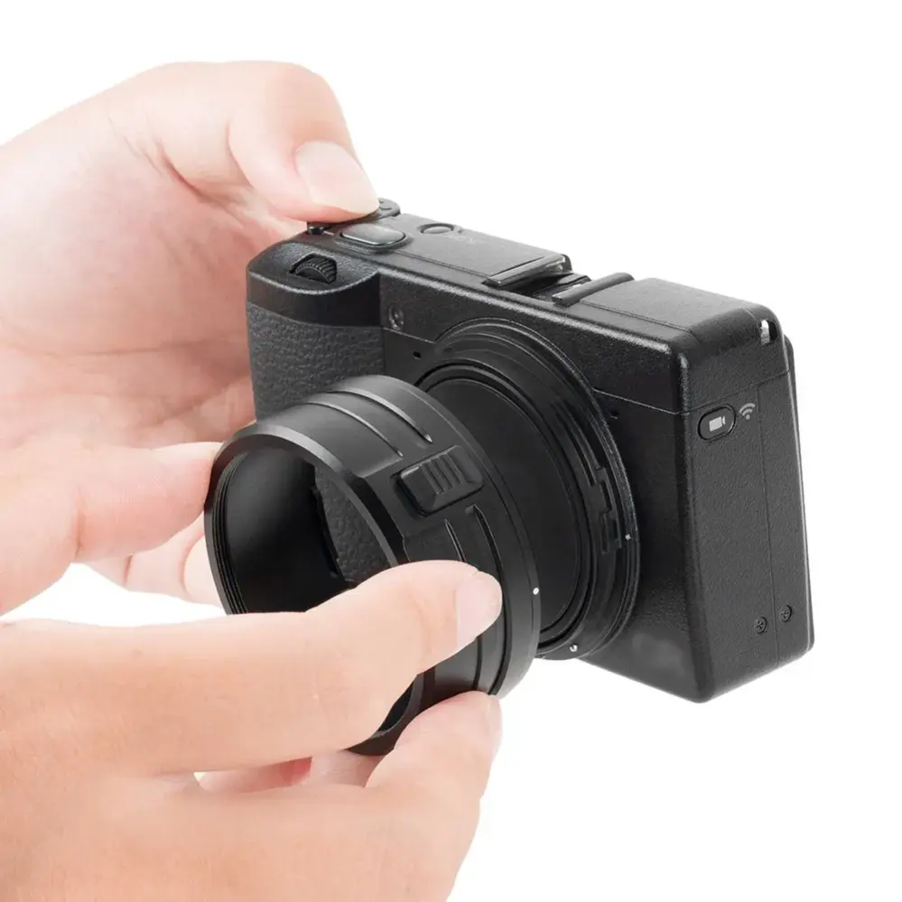  JJC AR-GR3B filteradapter 49 mm för Ricoh GR III & GR III HDF från Kamda – snabb leverans och trygg e-handel