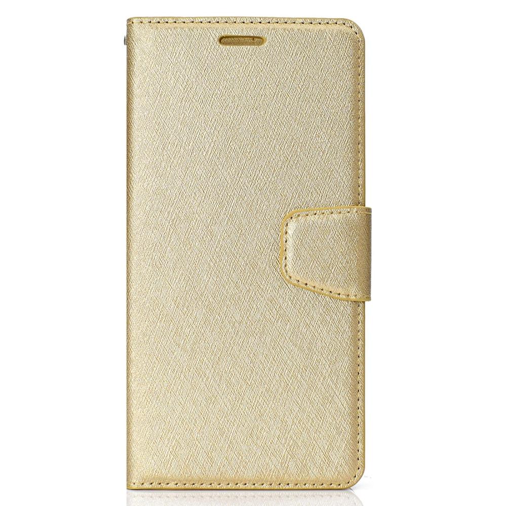 Plånboksfodral Guld för Huawei Honor 7A/Y6 Prime (2018) / Y6 Pro (2018)