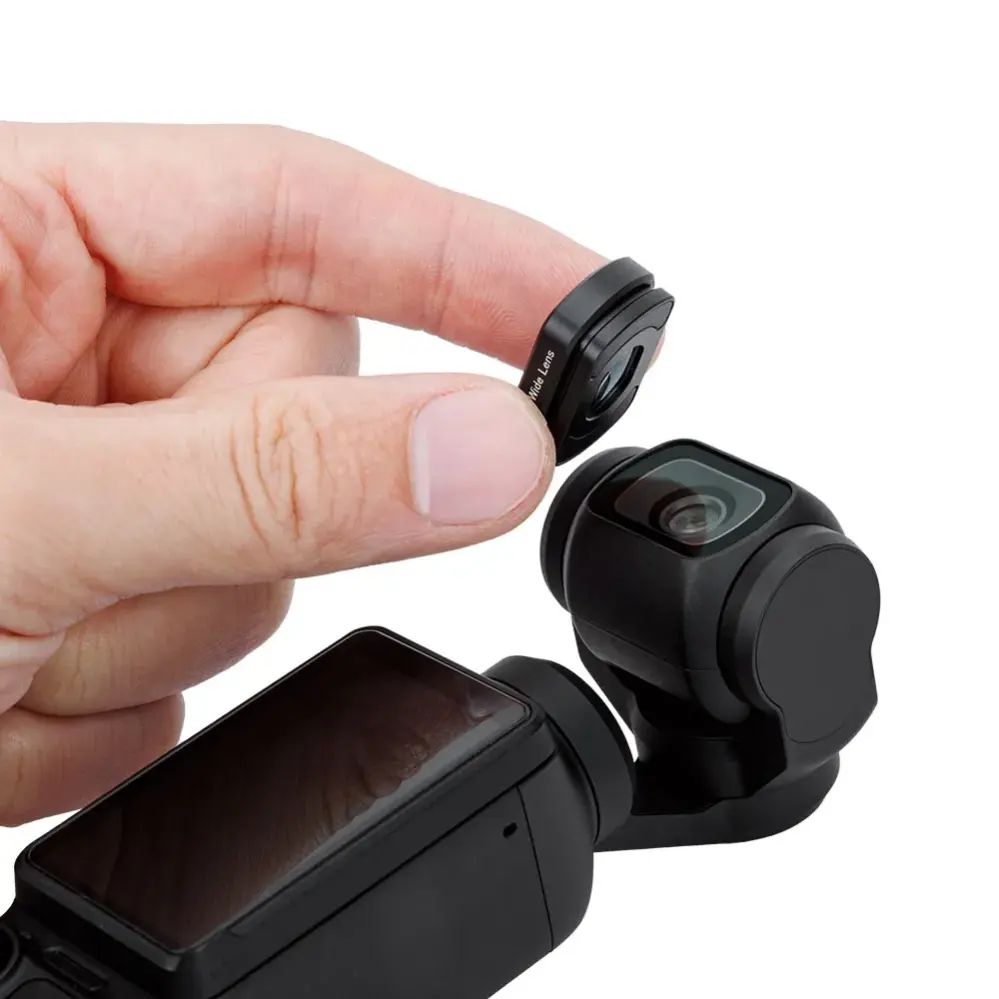 JJC F-DP3WA 0.72x Vidvinkellins för DJI Osmo Pocket 3