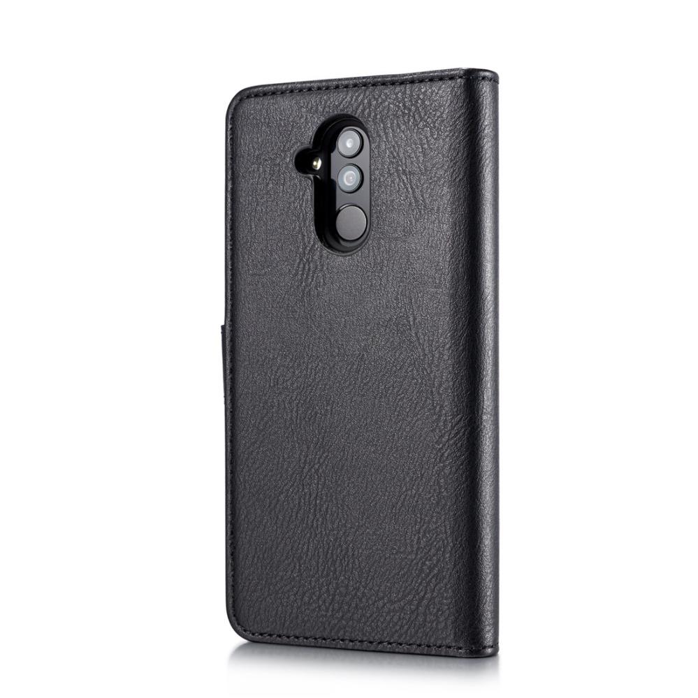 DG.MING Plånboksfodral med magnetskal för Huawei Mate 20 Lite Svart