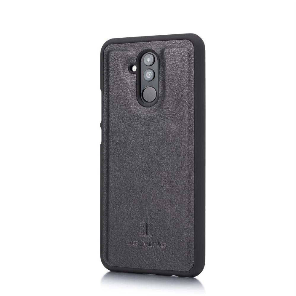 DG.MING Plånboksfodral med magnetskal för Huawei Mate 20 Lite Svart