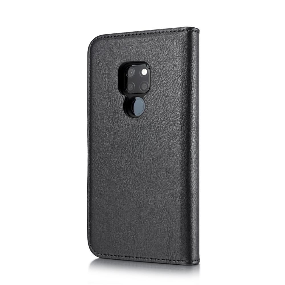 DG.MING Plånboksfodral med magnetskal för Huawei Mate 20 Svart