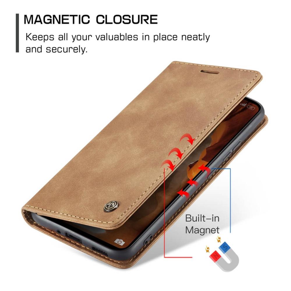 CaseMe Plånboksfodral med kortplats för Xiaomi Redmi 11A/12C