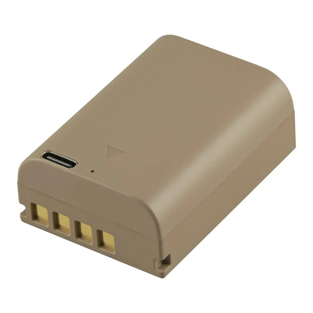  Jupio kamerabatteri 2400mAh för Olympus BLX-1 USB-C input