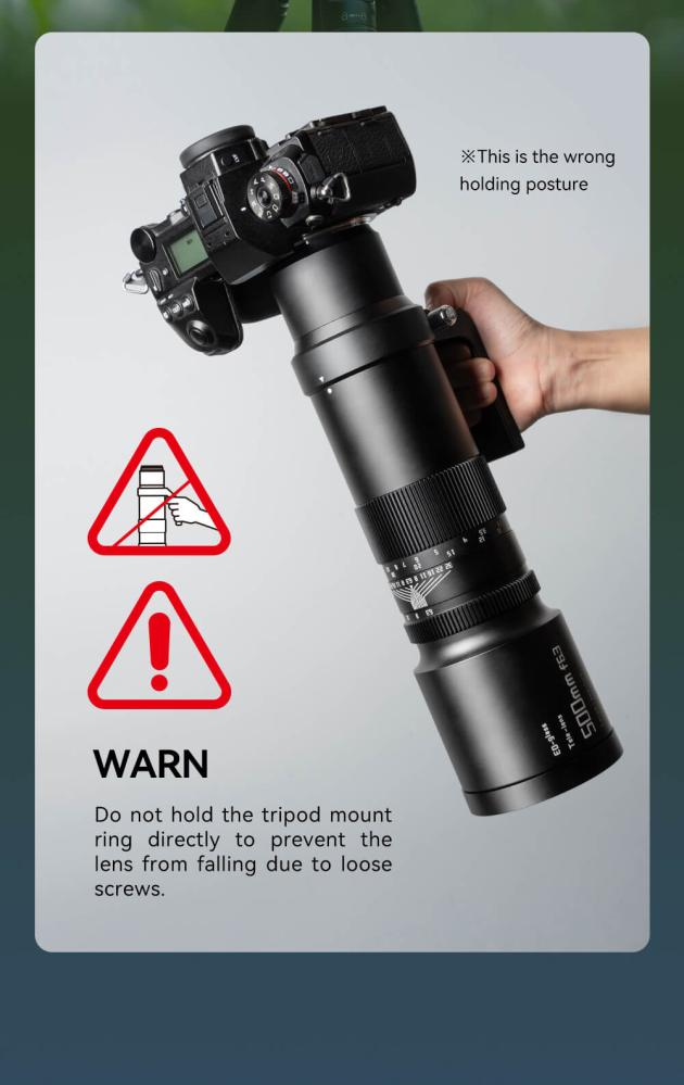  TTArtisan 500mm f/6,3 för Fujifilm X (Fullformat) från Kamda – snabb leverans och trygg e-handel