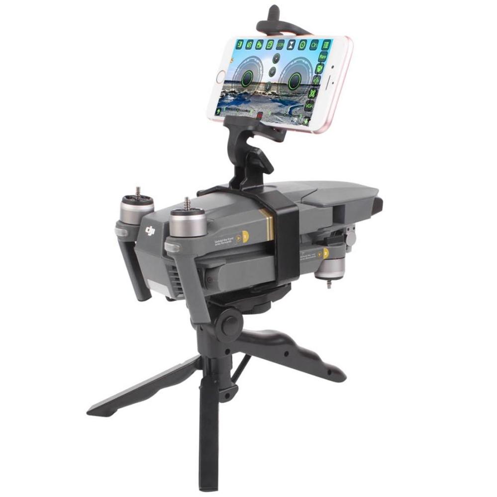 Stativ för fotografering med tabletthållare för DJI Mavic Pro (Svart)