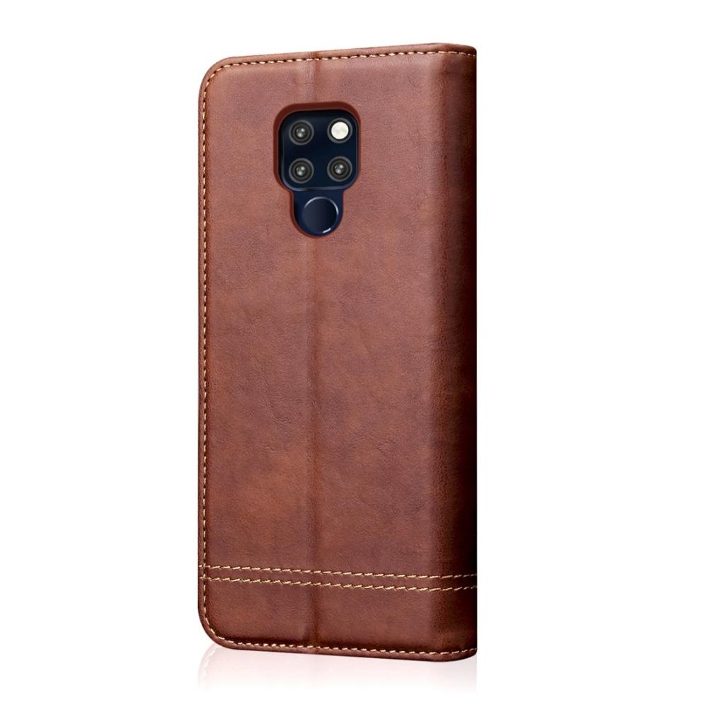 Plånboksfodral för Huawei Mate 20 - Mönster med nit Brun