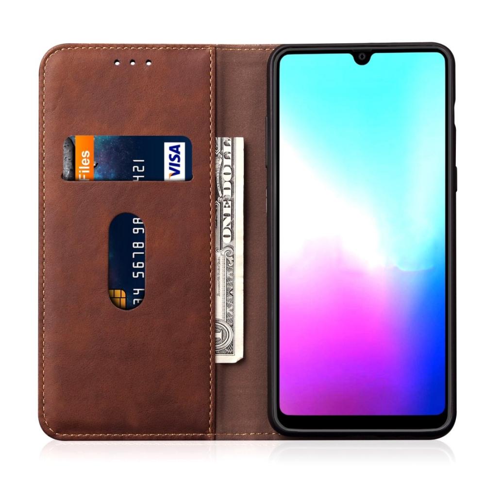 Plånboksfodral för Huawei Mate 20 - Mönster med nit Brun