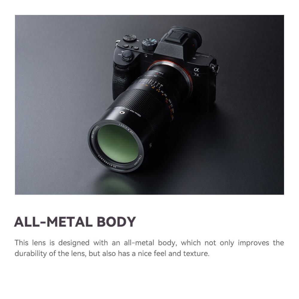  TTArtisan 100mm f/2,8 Makro 2x för Canon EF (Fullformat) från Kamda – snabb leverans och trygg e-handel