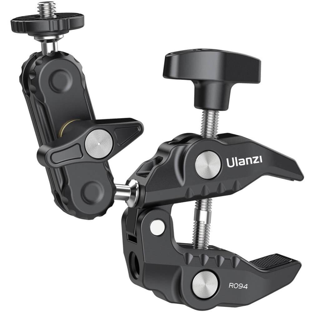 Ulanzi R094 klämma med kulledsarm 66 mm i aluminium