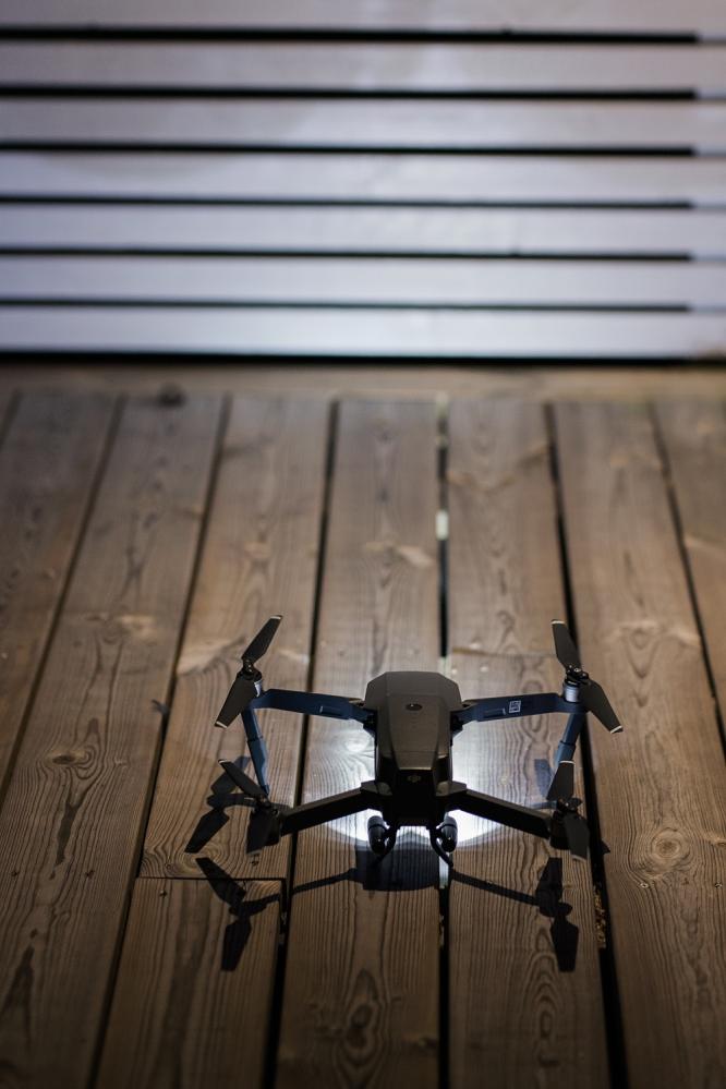  PGYTECH Landställsben med 2st LED-lampor för DJI Mavic Pro