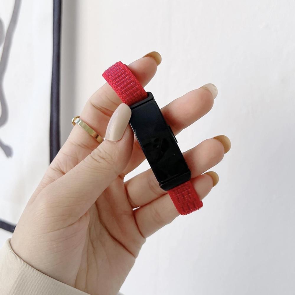 Armband Röd för Fitbit Inspiere 2/Ace 3