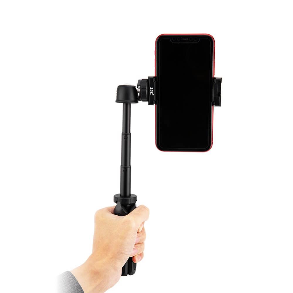 JJC Ministativ/Handgrepp/Selfiepinne med mobilhållare