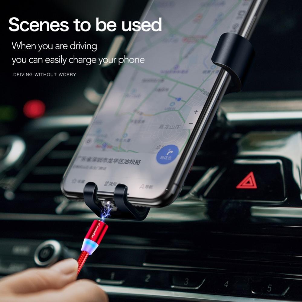 CaseMe Magnetisk laddkabel USB-kabel till USB Type-C