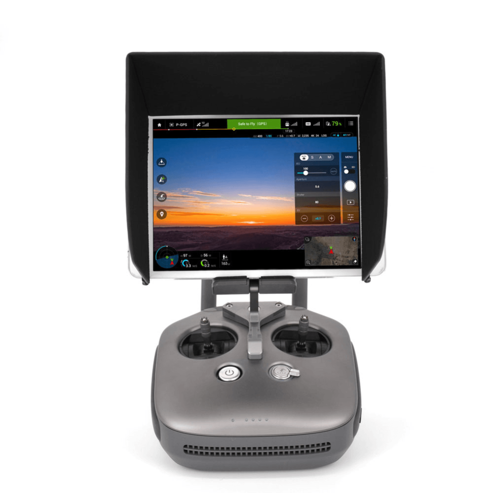 PGYTECH Solskyddshuv (168mm-200mm) för iPad 9.7-tum och för DJI Drönarefjärr