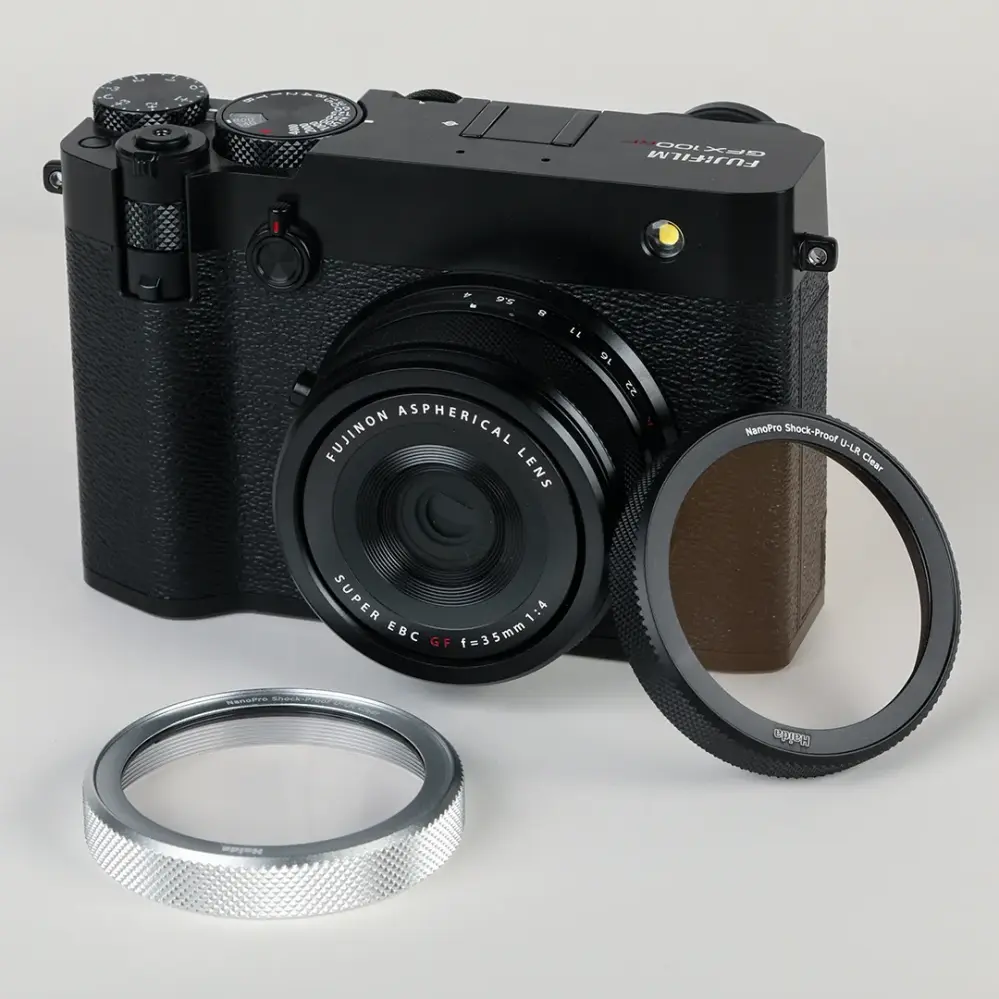  Haida NanoPro U-LR Clear-filter för Fujifilm GFX100RF – Ultralåga reflexer från Kamda – snabb leverans och trygg e-handel