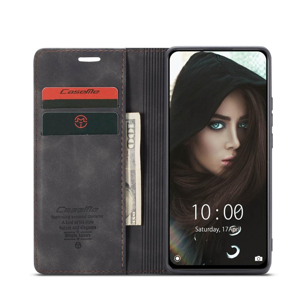 CaseMe Plånboksfodral med kortplats för Redmi Note 10 Pro 4G/Pro Max