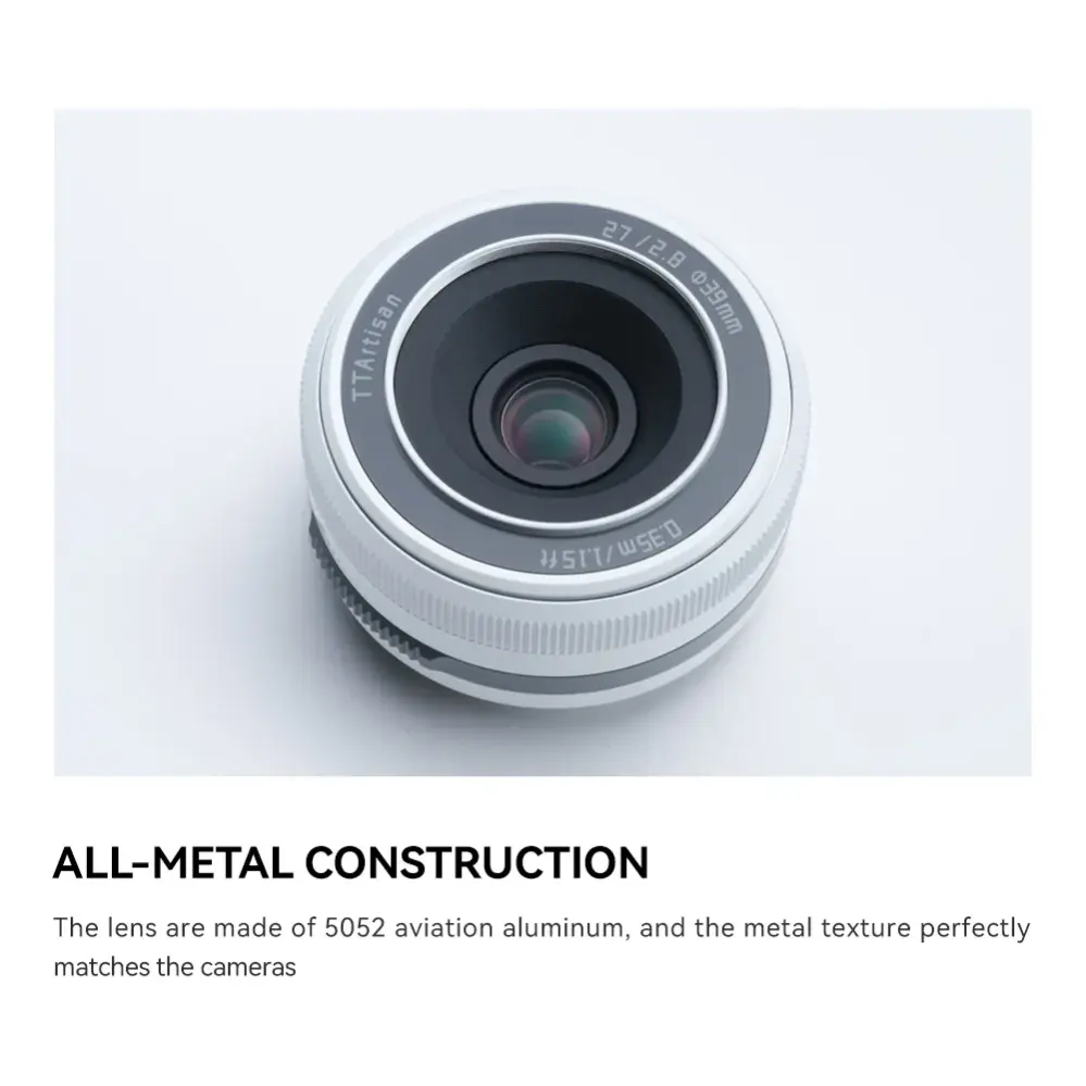 TTArtisan AF 27mm f/2.8 Objektiv för Fujifilm X APS-C
