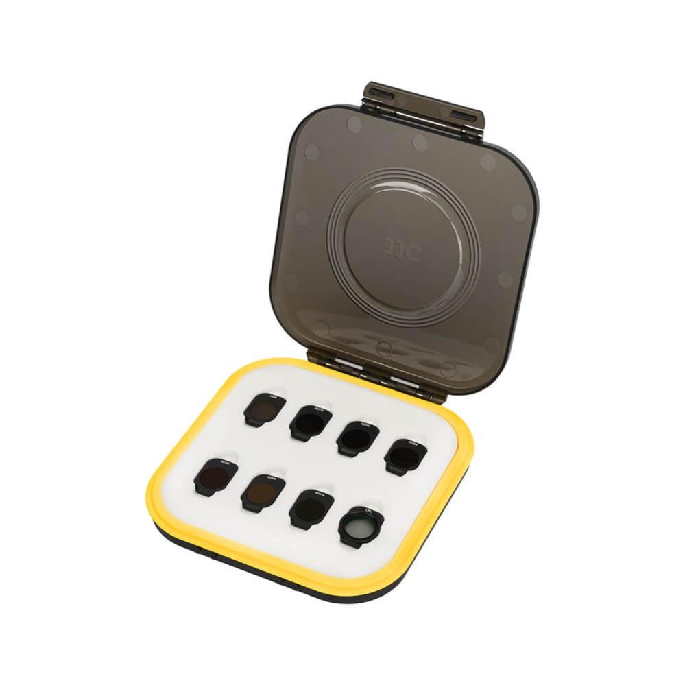  JJC Filterpaket ND8 ND16 ND64 ND128 ND256 ND512 CPL för DJI Mini 4 Pro från Kamda – snabb leverans och trygg e-handel