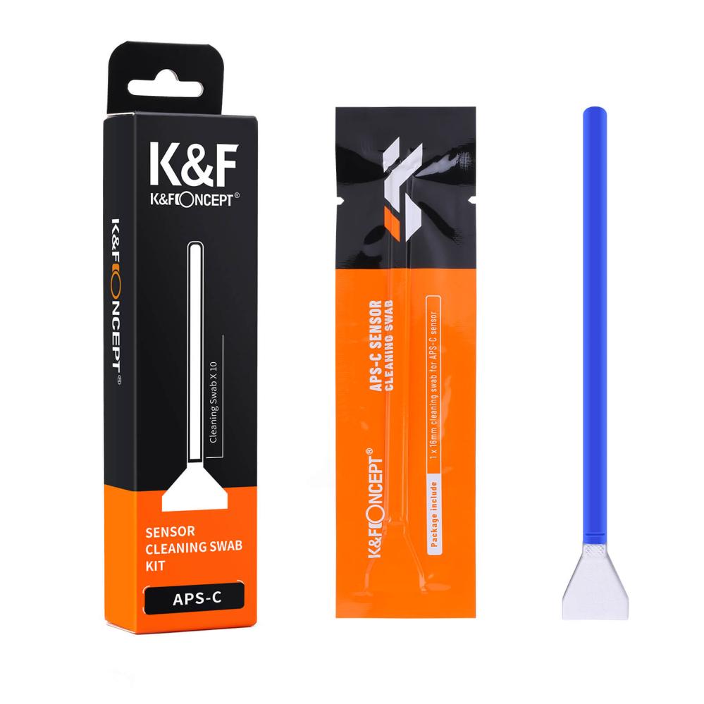  K&F Concept 10st Rengöringsstickor för Micro 4/3 bildsensor från Kamda – snabb leverans och trygg e-handel