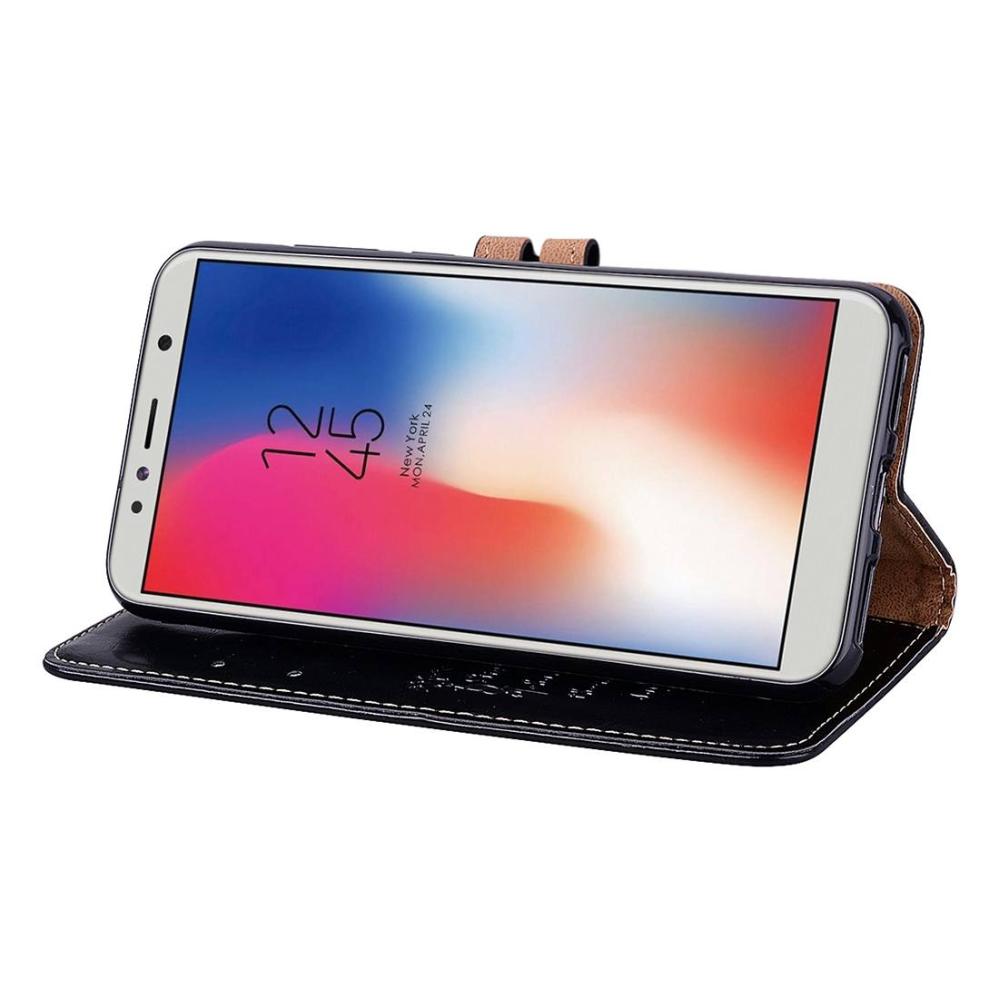 Plånboksfodral för Huawei Y6 (2018) PU-läder
