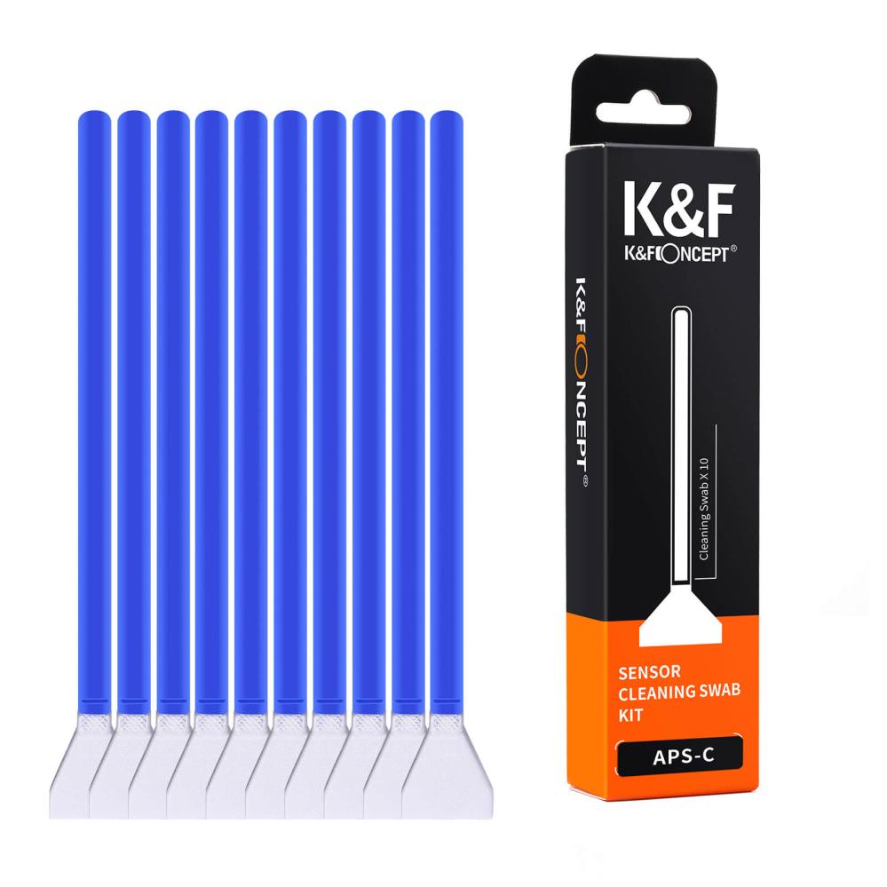  K&F Concept 10st Rengöringsstickor för Micro 4/3 bildsensor från Kamda – snabb leverans och trygg e-handel