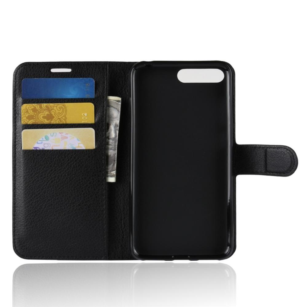 Plånboksfodral för Huawei Y6 (2018) Svart