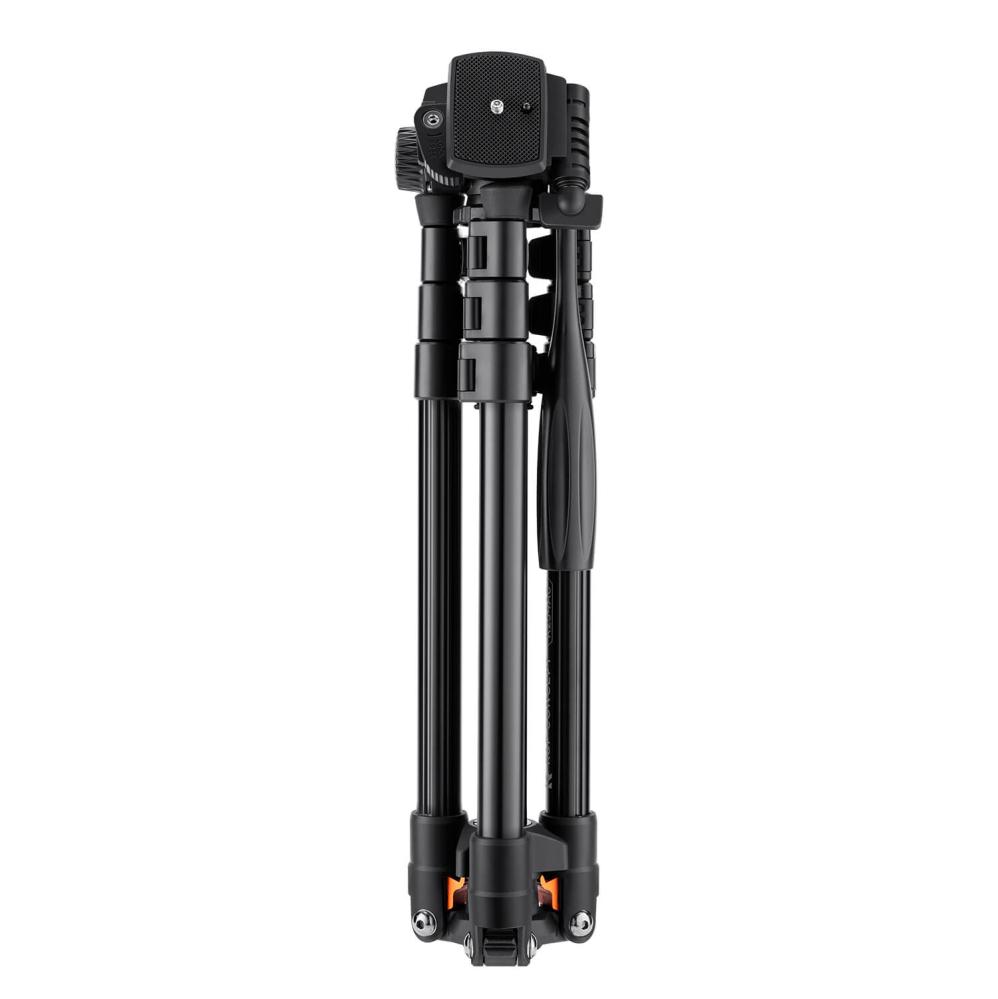 K&F Concept Kamerastativ 162cm med videohuvud & mobilhållare