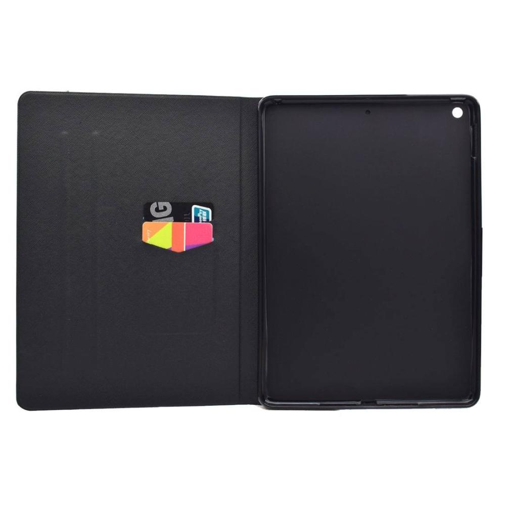 Fodral för iPad 9.7 - Marmomönster guld & svart
